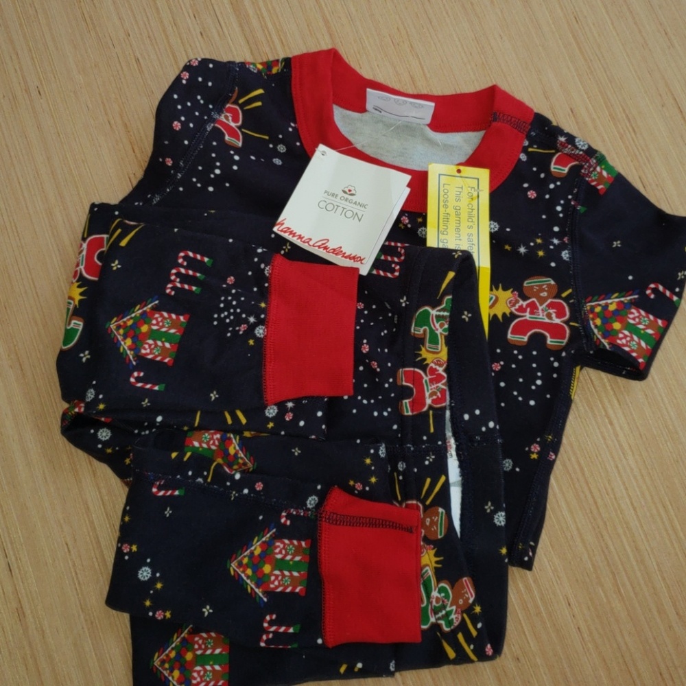 NWT Organic cotton Christmas PJs